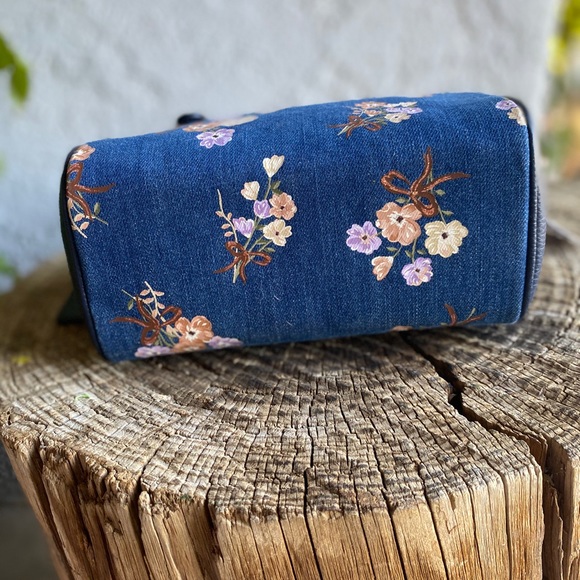 COACH DENIM FRL PRINT CROSSBODY - Picture 9 of 9